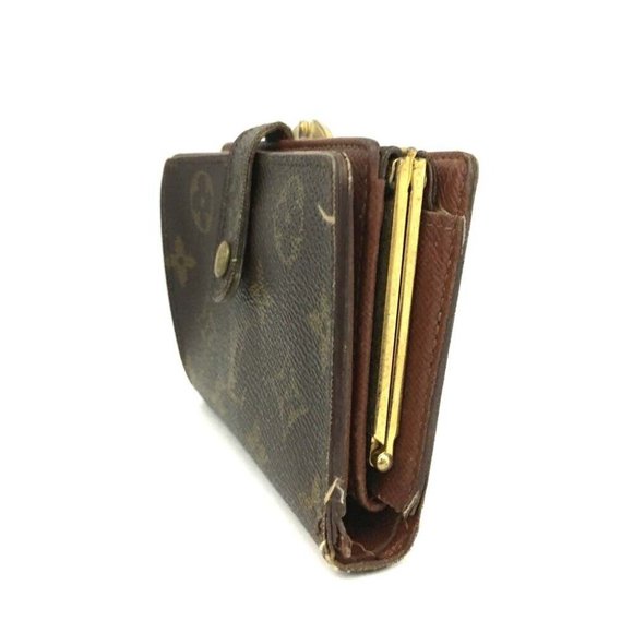 388086F V Louis Vuitton Wallet Bifold Brown Monogram - Picture 3 of 9
